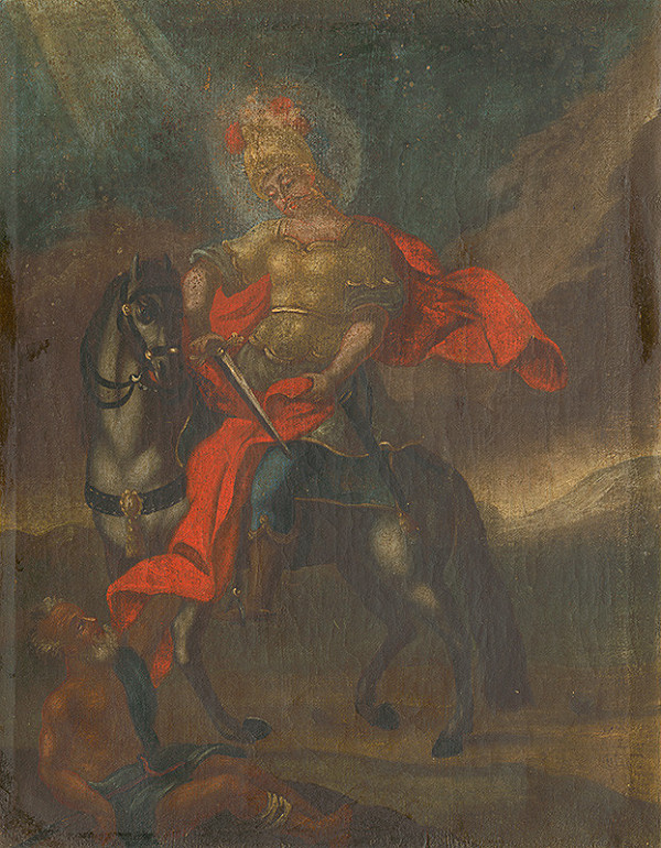 Slovenský ľudový maliar zo začiatku 18. storočia, Neznámy maliar – Svätý Martin 