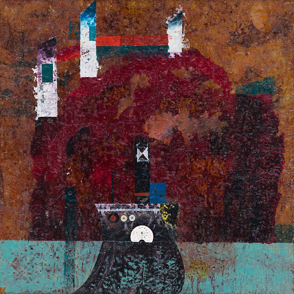 Ever Púček – Motív z bratislavského Hradu 