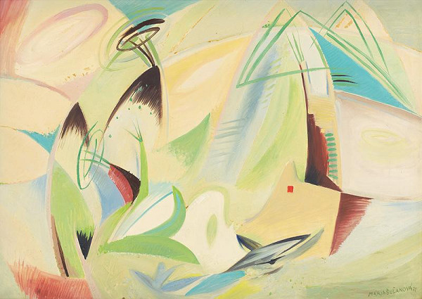 Mária Šuľanová – Bystrina a stromy 