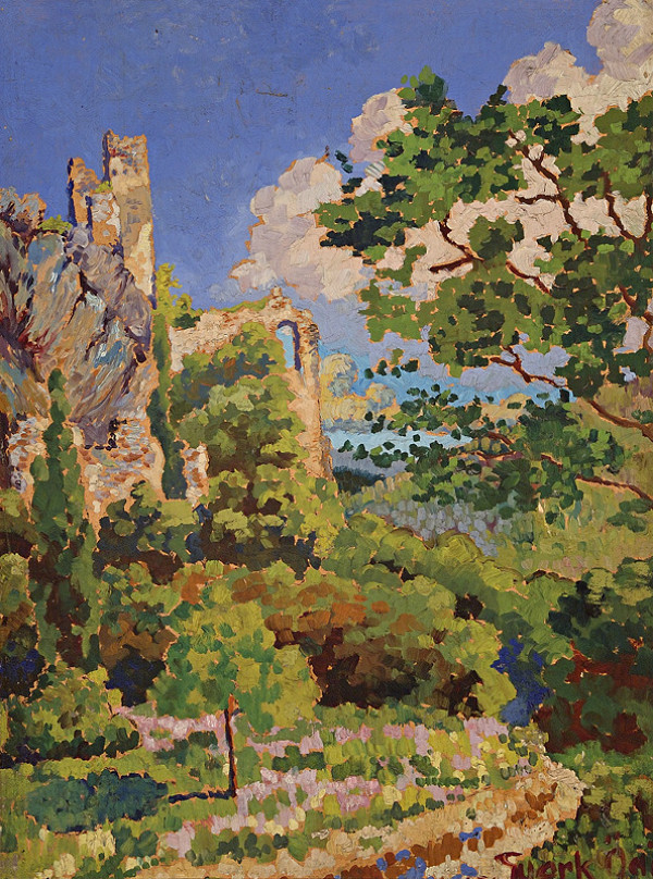 Edmund Gwerk – Zrúcaniny hradu 