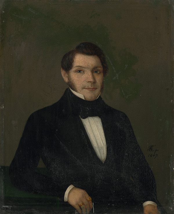 Karol Tibély – Portrait of a Man 
