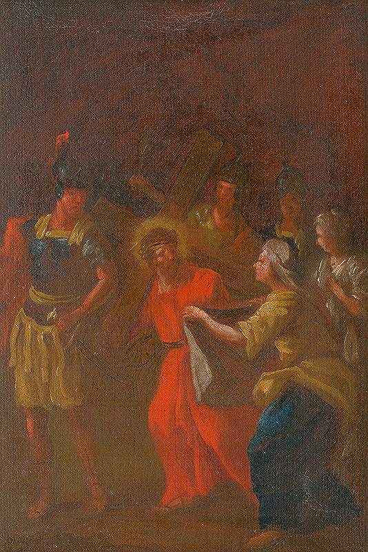 Štefan Schaller, Slovenský maliar z 3. tretiny 18. storočia – Veronika podáva Ježišovi šatku. Štúdia ku Kríž.ceste VI. 