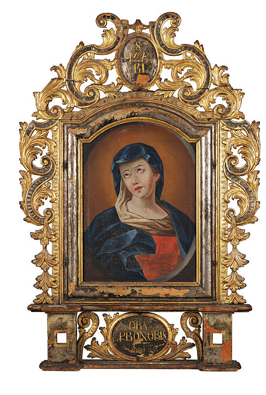 Slovenský maliar po polovici 18. storočia, Neznámy maliar – Bolestná Panna Mária Ecce Homo 