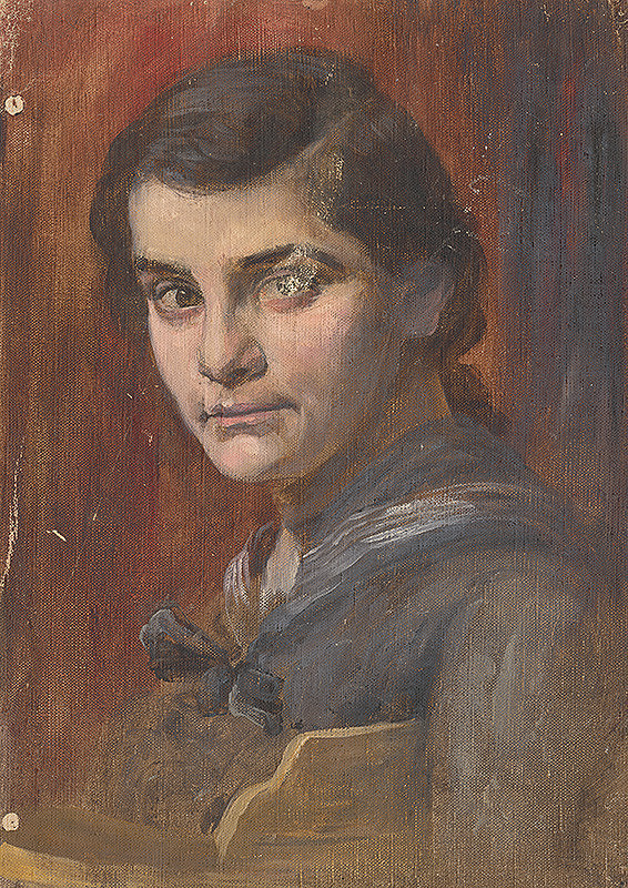 Aurel Ballo – Head study of a Young Man 