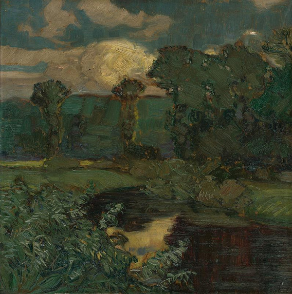 Martin Benka – Krajina so stromami 