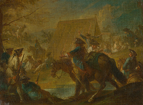 Georg Philipp Rugendas st. – Vojenský tábor 