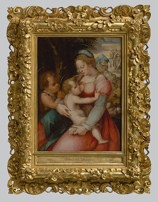 Pier Francesco Foschi, Talianský manierista zo 16. storočia – Madonna with Child and John the Baptist 