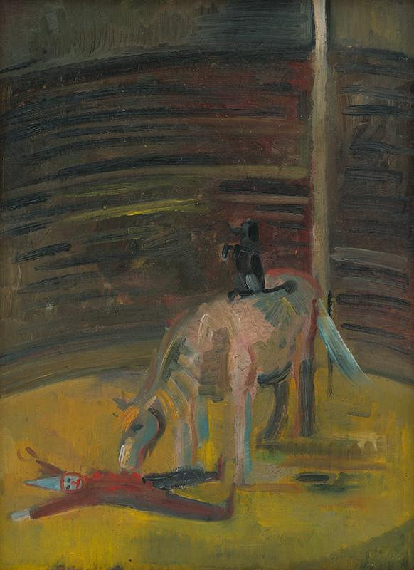 Arnold Peter Weisz-Kubínčan – Motif from Circus 