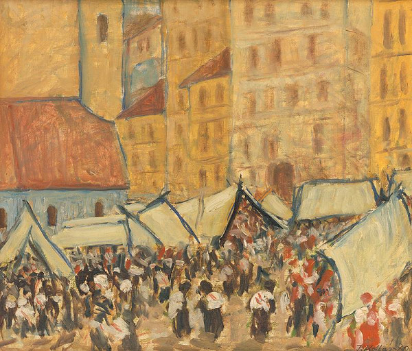 Jozef Kollár – Martinský jarmok v Banskej Štiavnici 