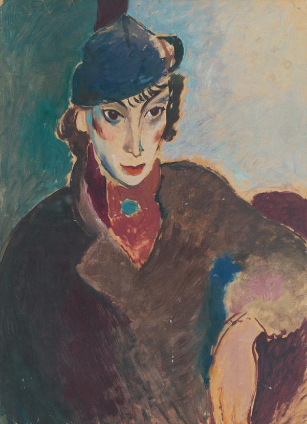 Karel Veselý – Žena v klobúku