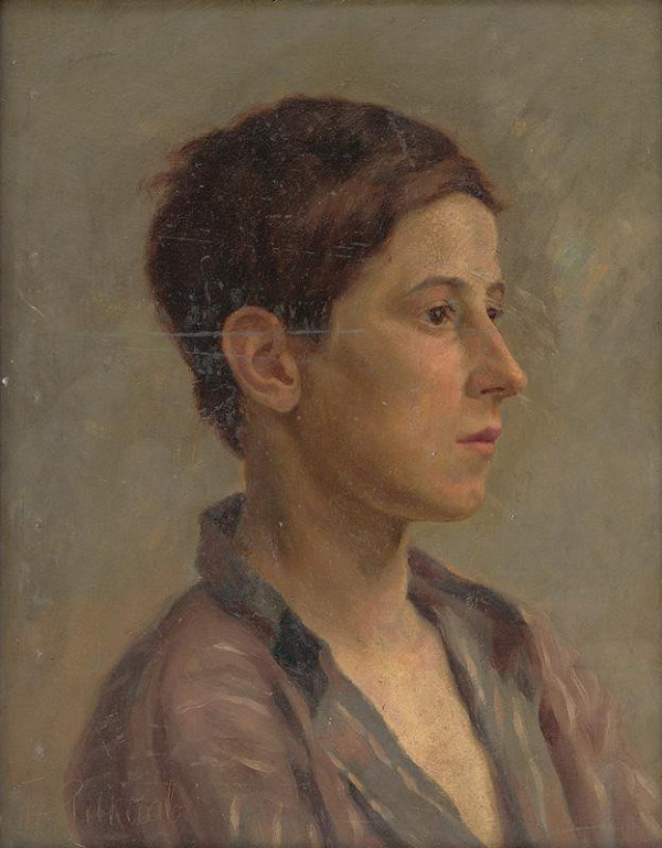 Štefan Polkoráb – Štúdia hlavy chlapca 