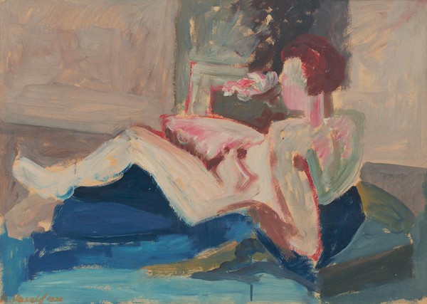 Karel Veselý – Ležiaci ženský akt II. 