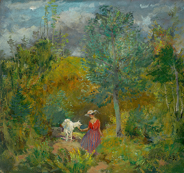 Oldřich Blažíček – Jarný les 