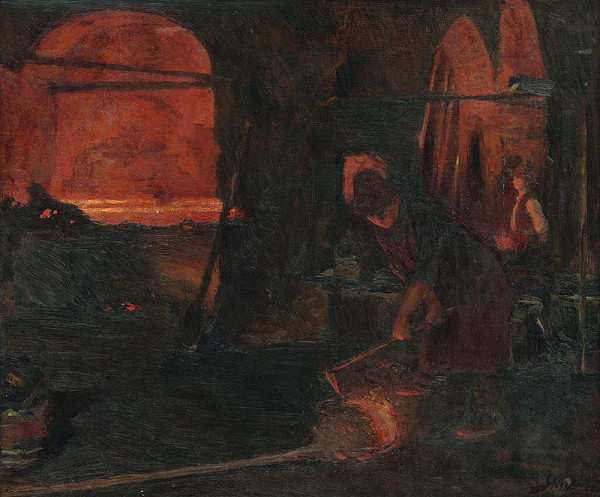 Dominik Skutecký – Výjav z hámru.  