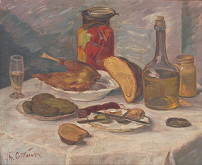 Štefan Polkoráb – Banquet Still Life 