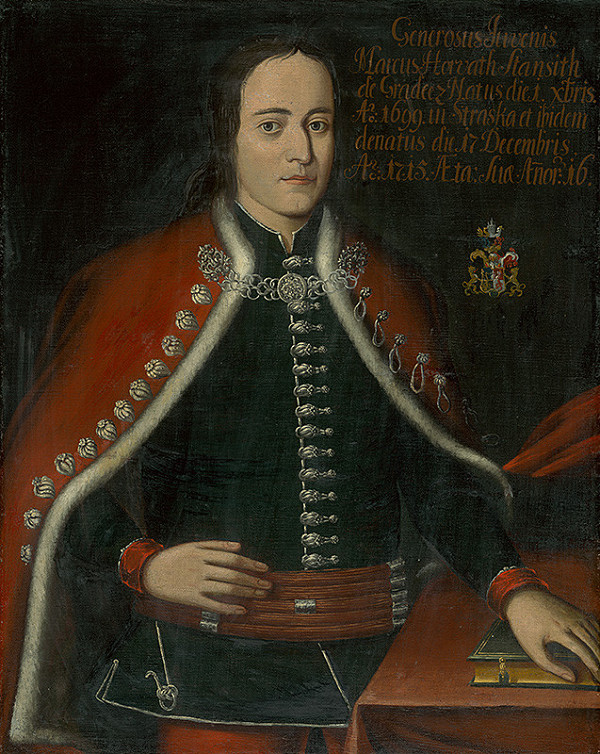 Slovenský maliar zo začiatku 18. storočia, Neznámy maliar, Neznámy umelec – Marek Horváth-Stančič in Zeman Costume as a 16-Year-Old 