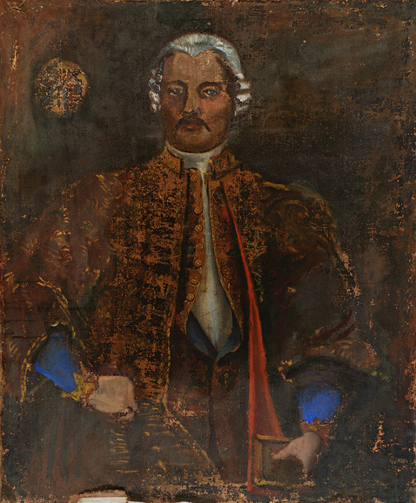 Slovenský maliar z polovice 18. storočia, Neznámy maliar – Portrait of Anton Mednyánszky 