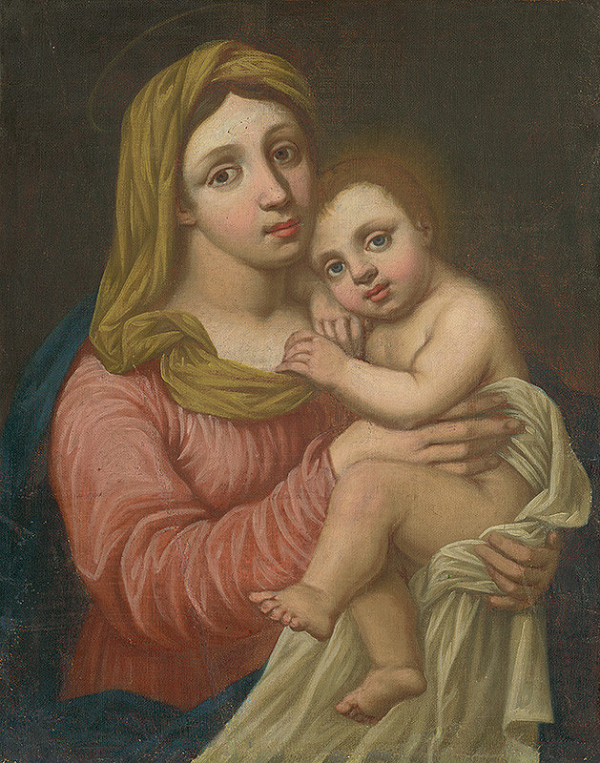Stredoeurópsky maliar z 18. storočia – Madonna and Child 