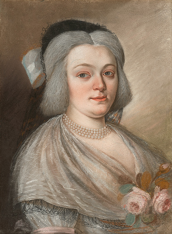 Jozef Fridrich Wagner, Slovenský maliar zo začiatku 19. storočia – Anna Mária Szirmayová rod. Horvath-Stansith 