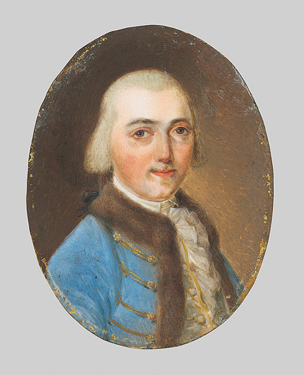 Stredoeurópsky miniaturista zo začiatku 19. storočia – Portrait of Martin Sturman 