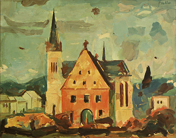 Ľudovít Fulla – Bardejov Church 
