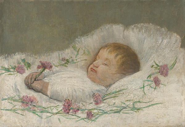 Ladislav Mednyánszky – Mŕtvy synovec Ladislav Štefan Eduard Filip Czóbel. 