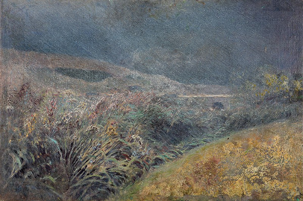 Ladislav Mednyánszky – Motív z Belianských Tatier 