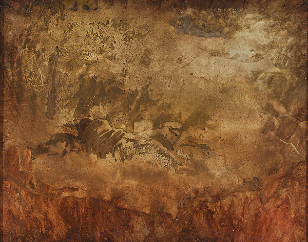 Ladislav Mednyánszky – Vojaci v skalách.  