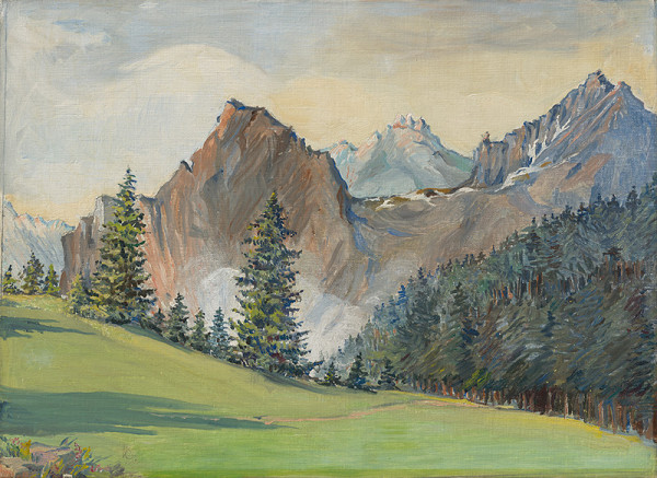 Margita Czóbelová – Panoráma Vysokých Tatier 