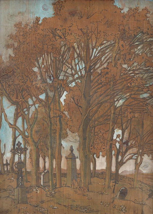 Margita Czobelová – Cintorín v Strážkach 