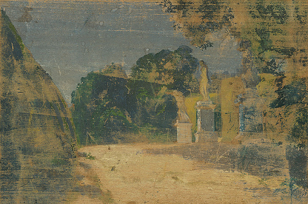 Margita Czóbelová – Motív zo zámockého parku 