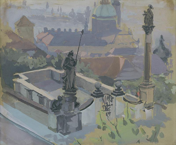 Stredoeurópsky maliar z 1. polovice 20. storočia – Pohľad na mesto 