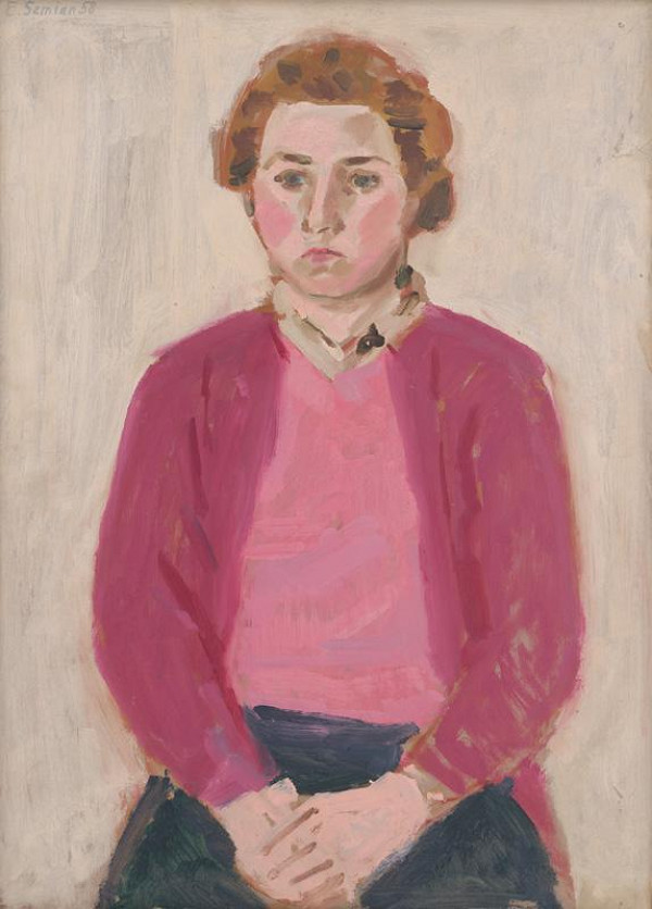 Ervín Semian – Dievča v ružovom svetri 