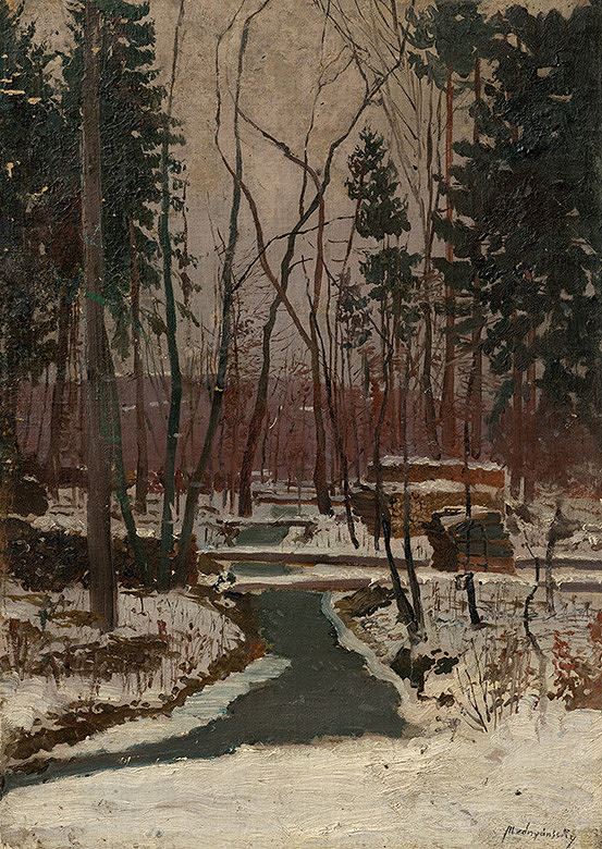 Ladislav Mednyánszky – Odmäk 