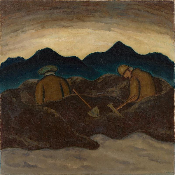 Miloš Alexander Bazovský – Hrobári 