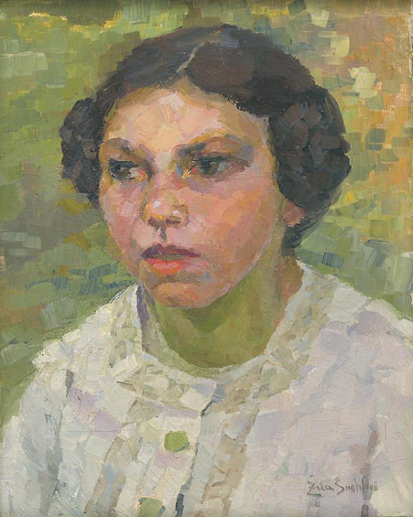 Želmíra Duchajová-Švehlová – Štúdia dievčenskej hlavy 