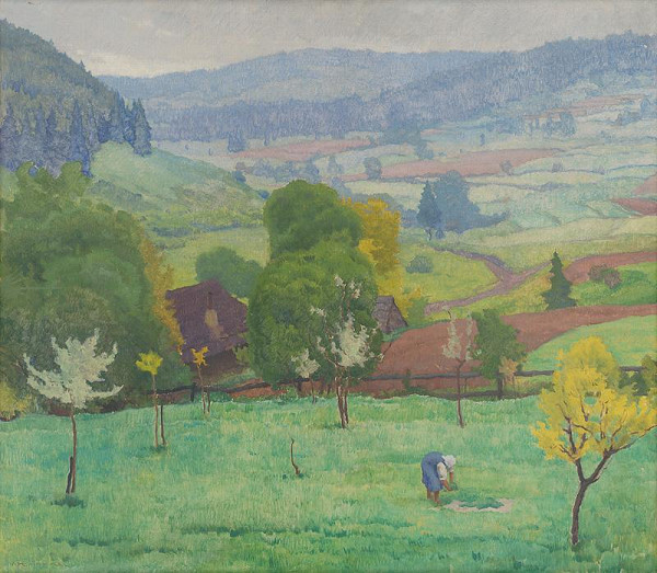 Július Koreszka – Jarný motív 