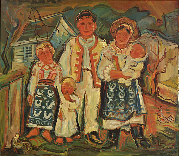 Ľudovít Fulla – Revúcka rodina 