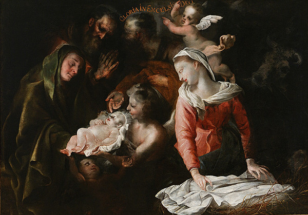 Slovenský maliar z 18. storočia, Josef Ignaz Mildorfer – Narodenie Krista 