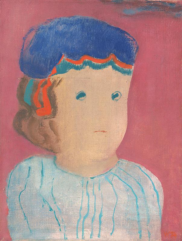 Viera Kraicová – Dieťa v modrej čiapke 