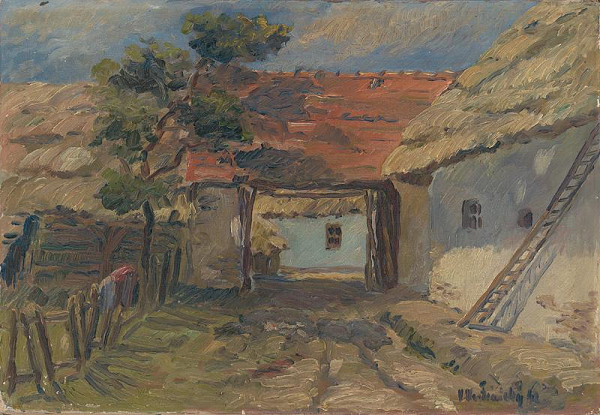 Vladimír Vestenický – Dedinský dvor v Prievidzi 