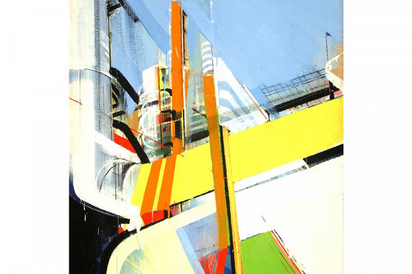 Milan Hrčka – Motív zo Slovnaftu 