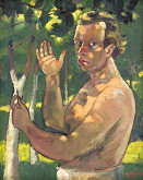 Július Szabó – Autoportrét 