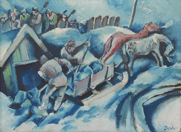 Štefan Prohászka-Tallós – Zimná práca 