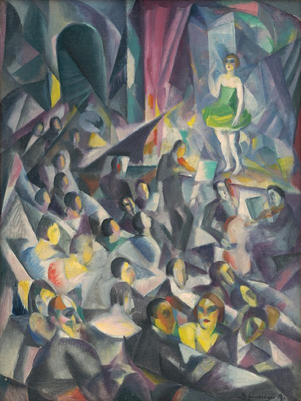 Armand Schönberger – Interiér divadla 