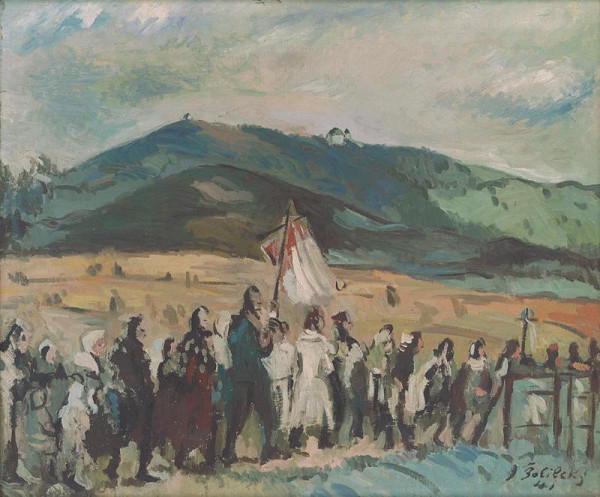 Ján Želibský – Dedinská procesia 