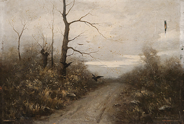 Felicián Moczik – Winter Landscape 