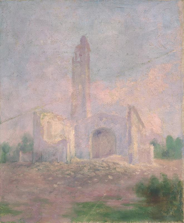 Dezider Czölder – Ruins of a Church 