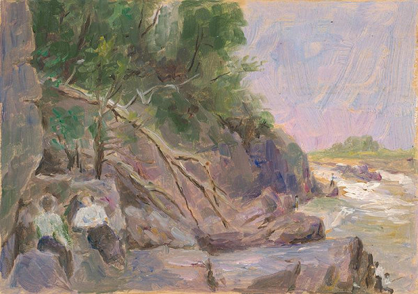 Dezider Czölder – Krajina s postavami 