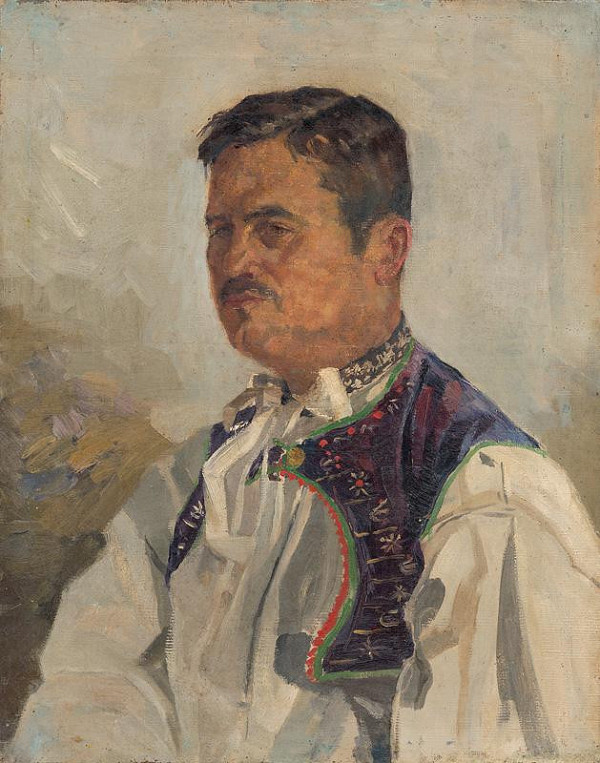 Antoš Frolka – Self-Portrait
